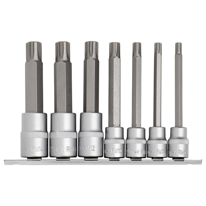 Draper Tools Expert Ribe® Socket Bit Set 3/8
