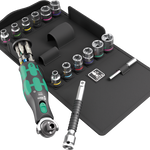 Wera 8009 Zyklop Pocket Ratchet Set 4 27 Pce 004285