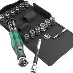 Wera 8009 Zyklop Pocket Ratchet Set 3 27 Pce 004284