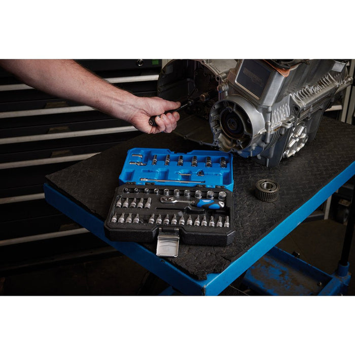 Draper Tools Expert Metric Socket Set 1/4