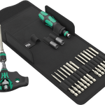 Wera 19 Pce Kraftform Kompakt 400 RA SHK Set 1, 18 Pce