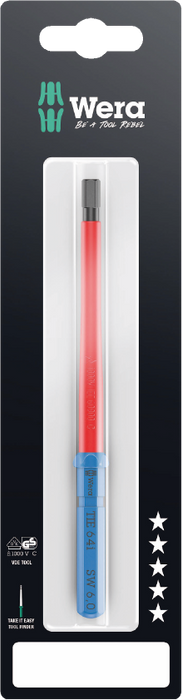 Wera Kraftform Kompakt VDE 64 i Hex 3.0 x 157 mm Take it Easy SB