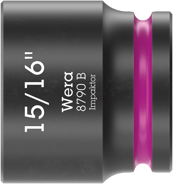 Wera 8790 B Impaktor Socket Wrench Insert 3/8in Dr 15/16