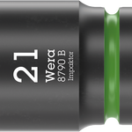 Wera 8790 B Impaktor Socket Wrench Insert 3/8in Dr 21mm