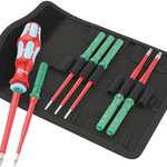 Wera Kraftform Kompakt VDE Stainless 8 Extra Slim 1 Tool Finder, 8 Pce 006630