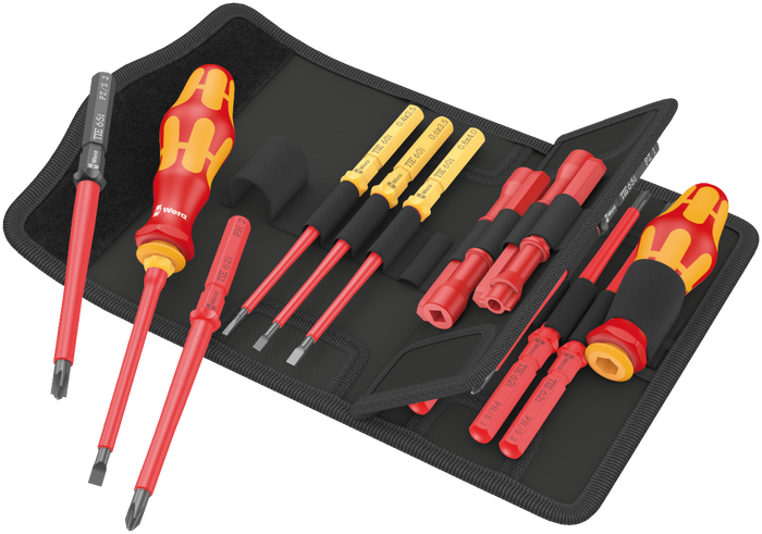 Wera Kraftform Kompakt VDE 18 Universal 2 Tool Finder, 18 Pce