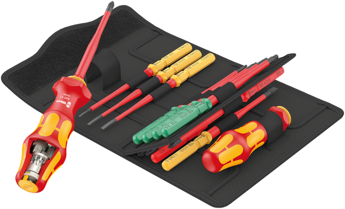 Wera Kraftform Kompakt Turbo i Imperial 1 Tool Finder, 16 Pce