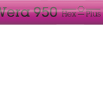 Wera 950 SPKS L-Key Multicolour Hex-Plus 5/16in Imperial Blacklaser