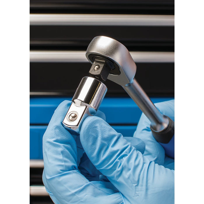 Draper Expert Socket Converter Set Polished Chrome, 3 Pce