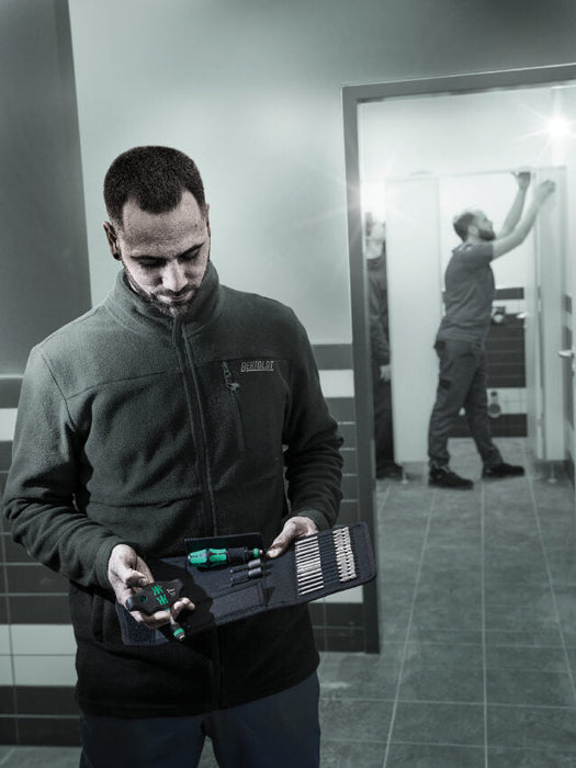 Wera 19 Pce Kraftform Kompakt 400 RA SHK Set 1, 18 Pce