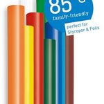 Steinel Coloured Glue Sticks 85°C 7mm Low Temp 16 Sticks 96G 084646