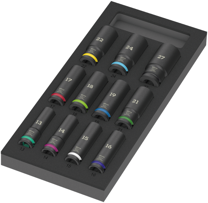 Wera 9725 Foam Insert Zyklop C, 1/2