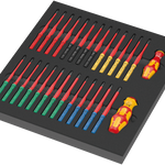 Wera 9751 Foam Insert Kraftform Kompakt VDE Set 1, 28 Pce