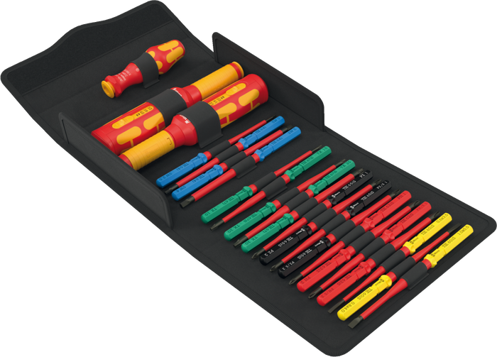 Wera Kraftform Kompakt VDE Safe-Torque Speed Control Cabinet Set 1, 23 Pce