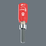 Wera 8740 A VDE HF Zyklop Bit Socket 1/4in Drive for Hex Socket Screws 3mm