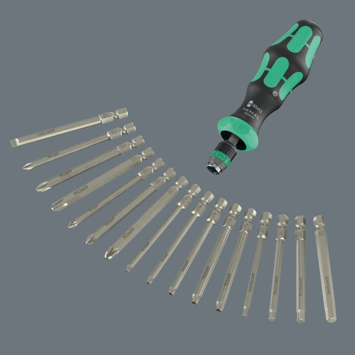 Wera Kraftform Kompakt 60 RA-R 1, 17 Pce