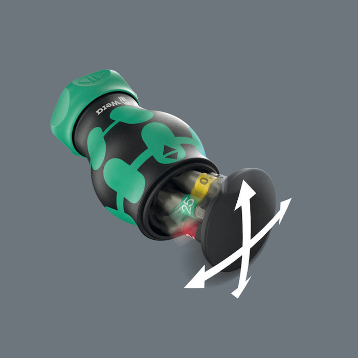 Wera Kraftform Kompakt Stubby Magazine RA 1, 6 Pce 008891