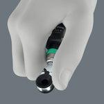 Wera 8011 Zyklop Mini 4 Bit Ratchet, 1/4
