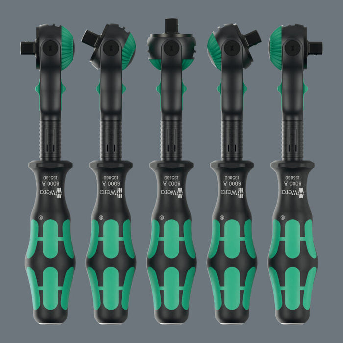 Wera 8000 A Black Edition Zyklop Speed Ratchet 1/4