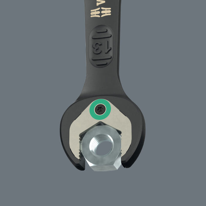 Wera 6000 Joker Black Edition 11 Set 1 Ratcheting Combination Spanner Set 11 Piece 020017