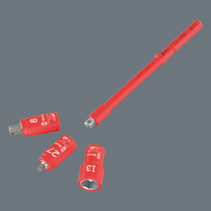 Wera Kraftform Kompakt A VDE 712 i Adapter Blade, Insulated for 1/4
