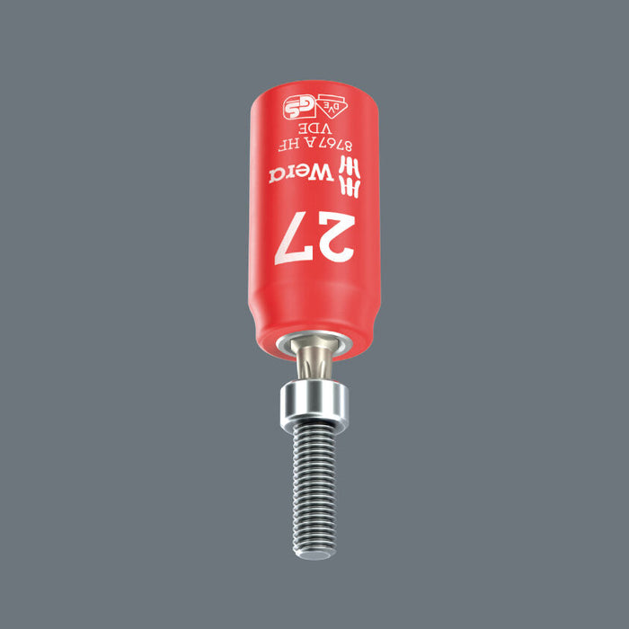 Wera 8767 A VDE HF Torx Zyklop Bit Socket 1/4