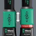 Wera Click-Torque Lock A6 Adjustable Torque Wrench 2.5-25 Nm