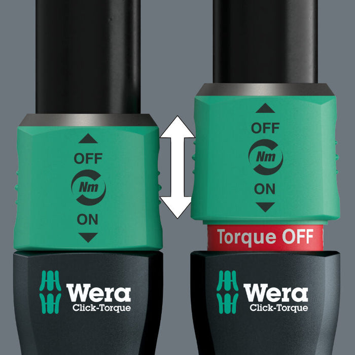 Wera Click-Torque Lock C3 R/L Adjustable Torque Wrench 1/2