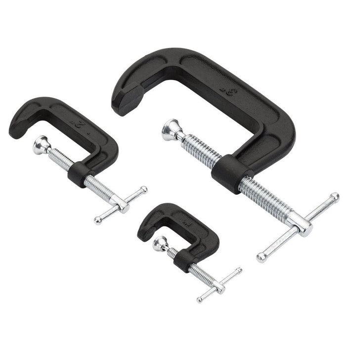 Draper Heavy Duty G-Clamp Set, 3 Pce