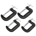 Draper Heavy Duty G-Clamp Set, 4 Pce