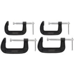 Draper Heavy Duty G-Clamp Set, 4 Pce
