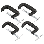 Draper Heavy Duty G-Clamp Set, 4 Pce