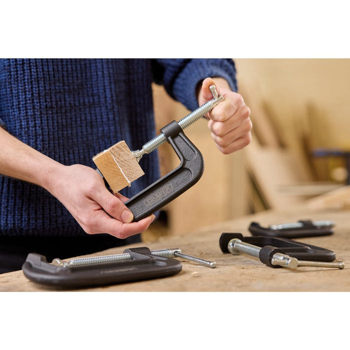 Draper Heavy Duty G-Clamp Set, 4 Pce