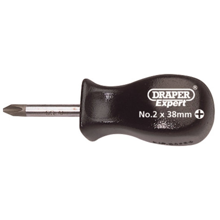 Draper Tools Cross Slot Mechanics Screwdriver No.2 x 38mm 19541