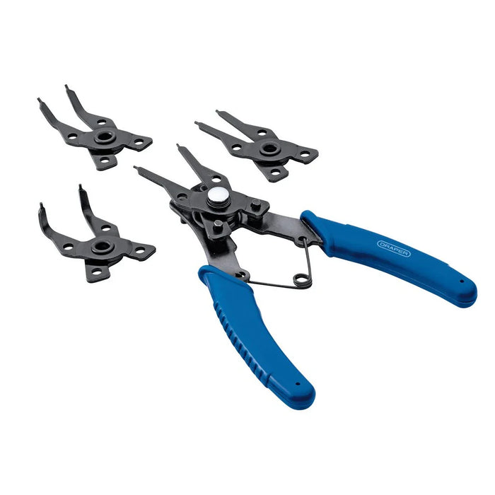 Draper Tools 165mm Circlip Pliers Set (5 Piece)