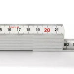 Hultafors 200064 Fibreglass 2m Folding Rule 10 Pce White G59
