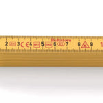 Hultafors 200104 Fibreglass Folding Rule G59 2m Yellow
