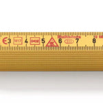 Hultafors 200304 Fibreglass 1m Folding Rule 10 Pce Yellow G59