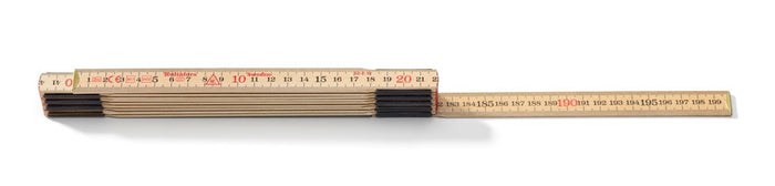 Hultafors 100004 Wooden 2m Folding Rule 10 Pce 59-2-10