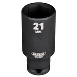 Draper Hi-Torq Metric Deep Impact Socket 3/8