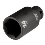 Draper Hi-Torq Metric Deep Impact Socket 3/8