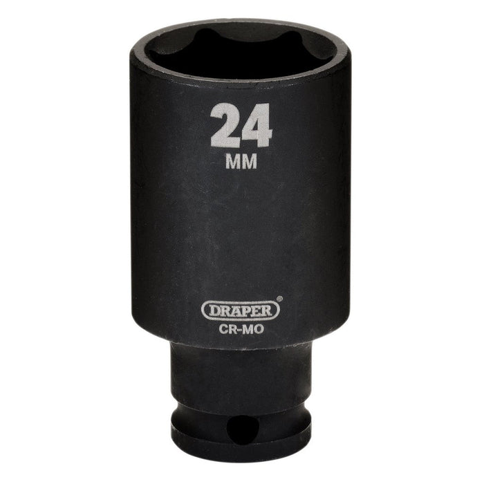 Draper Hi-Torq Metric Deep Impact Socket 3/8