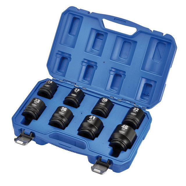 Draper Hi-Torq Metric Impact Socket Set 3/4