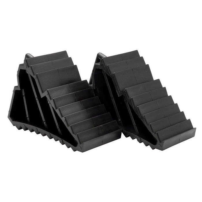 Draper Plastic Wheel Chocks - Pair