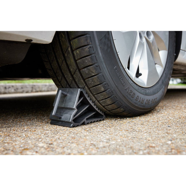 Draper Plastic Wheel Chocks - Pair