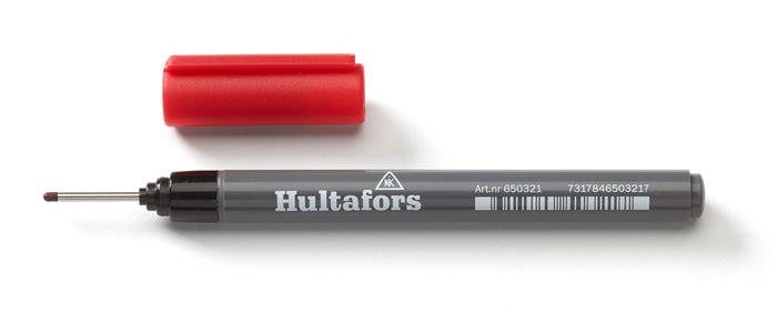 Hultafors 650320 Ink Deep-Hole Marker Red HIDHM R