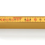 Hultafors 200004 Fibreglass 2m Folding Rule 10 Pce Yellow G 59-2-10 GU