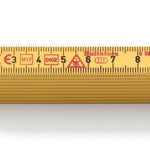 Hultafors 200004 Fibreglass 2m Folding Rule 10 Pce Yellow G 59-2-10 GU