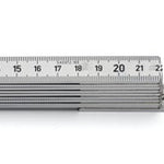 Hultafors 150003 Aluminium 2m Folding Rule 10 Pce 59-2-10