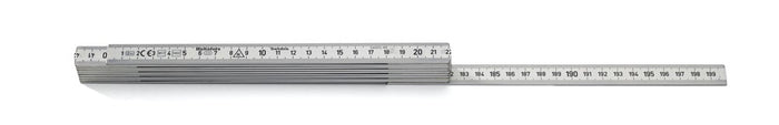 Hultafors 150003 Aluminium 2m Folding Rule 10 Pce 59-2-10